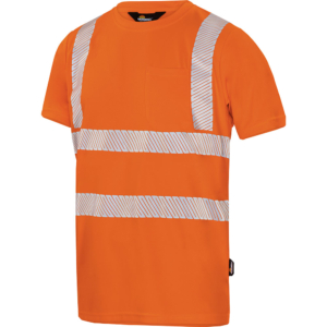 Warnschutz-T-Shirt leuchtorange